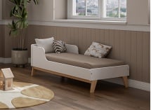 Chambre bébé complète HAXO - Blanc/Pin  - 3