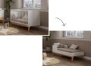 Chambre bébé complète HAXO - Blanc/Pin  - 4