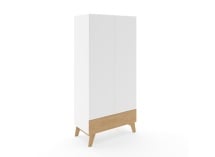 Chambre bébé complète HAXO - Blanc/Pin  - 9