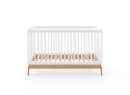 Chambre bébé complète HAXO - Blanc/Pin  - 6