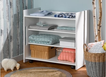 Etagère enfant ANDY - Blanc - 1
