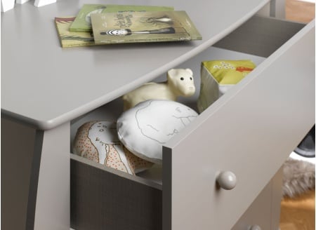 Commode 3 tiroirs CALTON Lin - 2