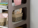 Table à langer bébé CAMERON - Blanc/Taupe - 3