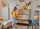 Commode 3 tiroirs ELLIOT Noir/chêne - 2