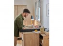 Plan à langer pour commode ELLIOT Noir/chêne - 2