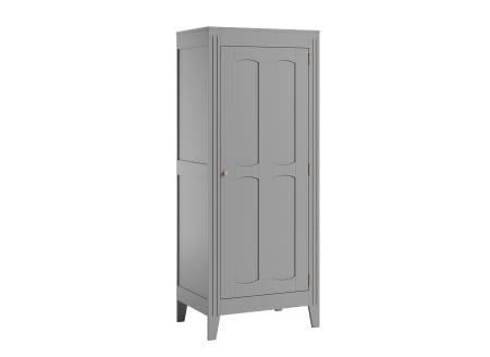 Armoire 1 porte MILENNE Gris - 1