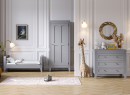 Armoire 1 porte MILENNE Gris - 4