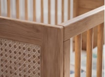 Chambre bébé duo cannage rotin NAMI Bois - 8