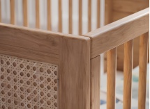 Chambre bébé duo cannage rotin NAMI Bois - 8