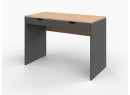 Bureau 2 tiroirs ALBI Ardoise/Chêne - 3