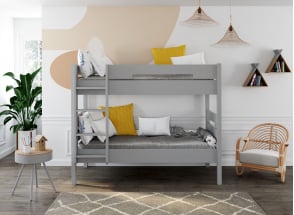 Lit superposé séparable 90x190 ANGEL - Gris