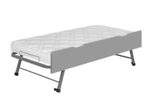 Lit superposé 3 places 90x190 ANGEL Gris - 5