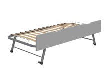 Lit superposé 3 places 90x190 ANGEL Gris - 2