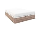Lit coffre 160 x 200 cm BASTIA Chêne naturel - 2