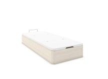 Lit coffre 90 x 200 cm BASTIA Chêne blanchi - 3