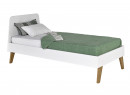 Lit enfant 90x200 LOKI - Blanc - 3