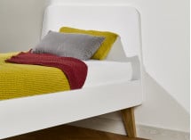 Lit enfant 90x200 LOKI - Blanc - 2