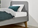 Lit enfant 90x200 LOKI - Gris - 2