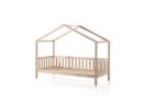 Lit cabane enfant 90x200 pin massif THEO Bois - 3