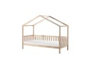 Lit cabane enfant 90x200 pin massif THEO Bois - 4