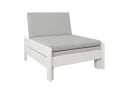 Lit mezzanine avec bureau 90x200 et fauteuil convertible CALVI - 5