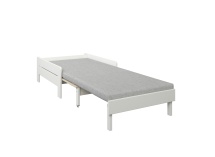 Lit mezzanine avec bureau 90x200 et fauteuil convertible CALVI - 6