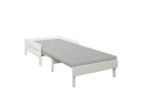 Lit mezzanine avec bureau 90x200 et fauteuil convertible CALVI - 6