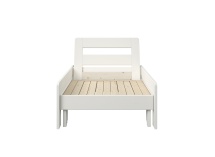 Lit mezzanine avec bureau 90x200 et fauteuil convertible CALVI - 7