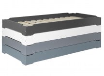 Lit enfant 90x190 en Pin massif SCOTT Nateo Concept - 15