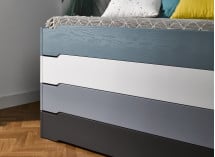 Lit enfant 90x190 en Pin massif SCOTT Nateo Concept - 14