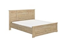 Lit 180x200 BALYSS Châtaignier blanchi - 2