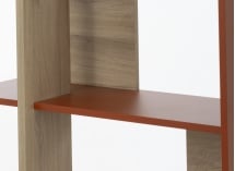 Bibliothèque 10 étagères RIVER - 5