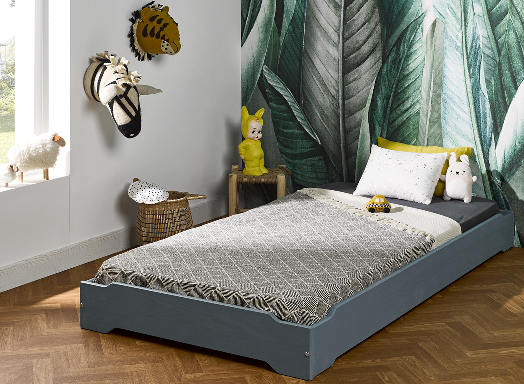 Lit enfant 90x190 en Pin massif SCOTT Nateo Concept - 10