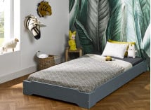 Lit enfant 90x190 en Pin massif SCOTT Nateo Concept - 10