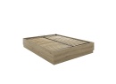 Lit coffre 160x200 KAREL - Chêne Blond - 6