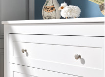 Commode 3 tiroirs SPARTE – Blanc Nateo Concept - 2