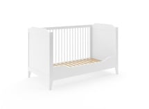 Lit bébé évolutif 70x140 ÉLORIA Blanc - 6