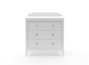 Commode 3 tiroirs ÉLORIA Blanc - 4