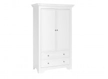 Armoire 2 portes 2 tiroirs SPARTE – Blanc Nateo Concept - 4