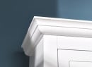 Armoire 2 portes 2 tiroirs SPARTE – Blanc Nateo Concept - 3