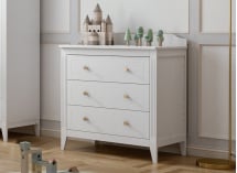 Chambre bébé duo ÉLORIA - Blanc - 5