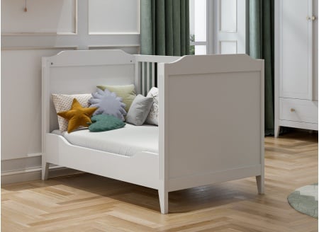 ÉLORIA convertible baby cot 70x140 - White