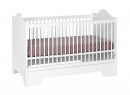 Lit bébé évolutif SPARTE – Blanc Nateo Concept - 4