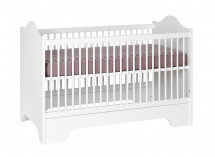 Lit bébé évolutif SPARTE – Blanc Nateo Concept - 5