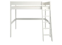 Lit mezzanine 2 places 140x190 SOHO - Blanc - 7