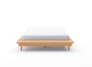 Lit futon 140x190 en bois massif NIELS - Hêtre - 3