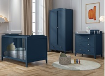 Plan à langer pour commode ÉLORIA - Bleu impérial - 4