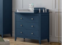 Chambre bébé complète ÉLORIA - Bleu impérial - 5