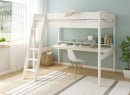 Lit mezzanine 2 places 140x190 SOHO - Blanc - 5