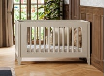 Lit bébé évolutif 70x140 MILENNE Beige Sable - 1